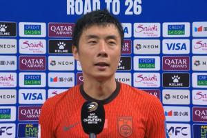 开云APP-李磊：我们下半场占据了绝对主动，向来看球的球迷说声抱歉